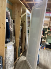 Load image into Gallery viewer, 84” Full Length White Mirrored Sliding Closet Doors SET