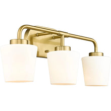 Load image into Gallery viewer, 22&quot; Audickic Brushed Gold Bathroom Vanity Light, Farmhouse Brass Sconces