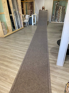 Runner 3’ x 26’ Tracker Utility Light Weight Indoor / Outdoor Slip Resistant Beige Rug