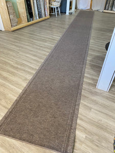 Runner 3’ x 26’ Tracker Utility Light Weight Indoor / Outdoor Slip Resistant Beige Rug