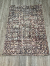 Load image into Gallery viewer, 3'9" x 5'6" Georgie Oriental Bordeaux/Antique Area Rug