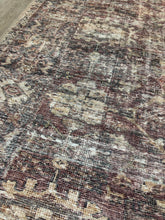 Load image into Gallery viewer, 3'9" x 5'6" Georgie Oriental Bordeaux/Antique Area Rug