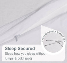 Load image into Gallery viewer, Swift Home | Microfiber Washed Crinkle Duvet Cover Set