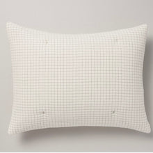 Load image into Gallery viewer, Hearth and Hand 3 pc King Grid Stitch Comforter Bedding Set Railroad Gray