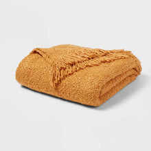Load image into Gallery viewer, 80&quot;x60&quot; Fringed Boucle Bed Throw - Threshold™