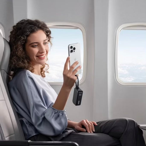 Anker 5000mAh 30W Fusion Power Bank - Black: Rechargeable, Single Output, 0.25 lbs