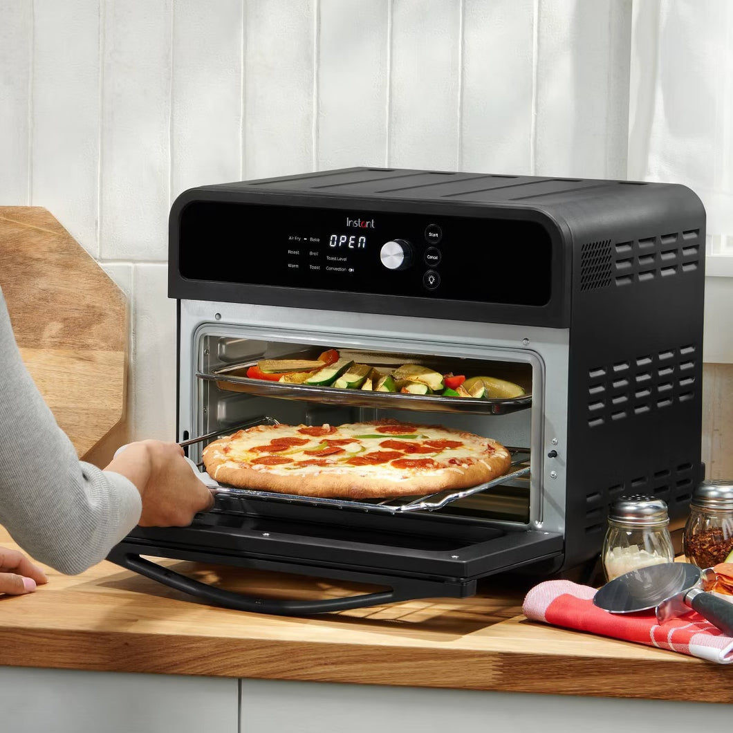 Instant Pot Omni 6-Slice Air Fryer Toaster Oven, Exclusive Bonus Pizza Pan Accessory: 1800W, Dishwasher-Safe, Includes Pizza Pan & More
