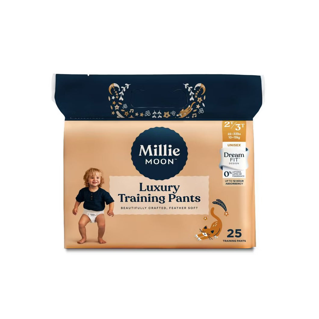 Millie Moon Disposable Training Pants, 2T-3T / 22CT