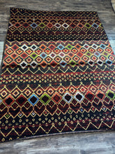 Load image into Gallery viewer, 8' x 10' Poarch Geometric Multicolor Area Rug