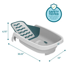 Load image into Gallery viewer, The First Years Sure Comfort 4-in-1 Reclining Newborn to Toddler Baby Bathtub - White