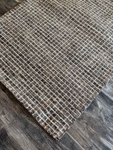 Load image into Gallery viewer, 4' x 6' Katasha Checked Wool Brown Area Rug