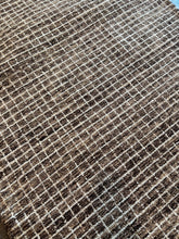 Load image into Gallery viewer, 4' x 6' Katasha Checked Wool Brown Area Rug
