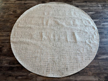 Load image into Gallery viewer, 8' ROUND Esteban Handmade Tufted Wool Indoor Area Rug in Light Grey