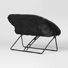 Load image into Gallery viewer, Double Dish Loveseat Sofa Chair Black - Room Essentials™