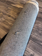 Load image into Gallery viewer, 5'6'' Round Hollander Floral Handmade Looped/Hooked Wool Black Area Rug