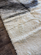 Load image into Gallery viewer, 10' x 13' Smoke Grey Spiral Shag Rug