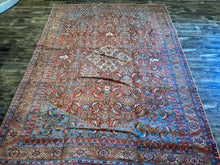 Load image into Gallery viewer, 8'4" x 11'6'' Torvi Hand Hooked Oriental Indoor Rug