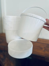 Load image into Gallery viewer, 10 Case Pack Food Grade Gallon Pails with Lids
