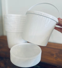 Load image into Gallery viewer, 10 Case Pack Food Grade Gallon Pails with Lids