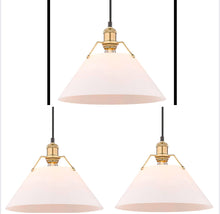 Load image into Gallery viewer, Large 14&quot; Weatherford 1-Light Pendants (SET OF 3) - Adjustable Hanging length