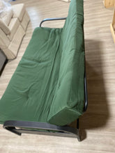Load image into Gallery viewer, 77&#39;&#39; Wide Ailep Full Futon And Mattress, GREEN