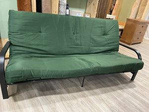 77'' Wide Ailep Full Futon And Mattress, GREEN