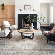 Load image into Gallery viewer, 8&#39;6&quot; x 11&#39;6&quot;Chris Loves Julia x Loloi Jules Oriental Natural/Ocean Area Rug