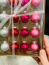 Load image into Gallery viewer, 25 Mini Glass Ornaments