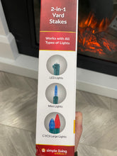Load image into Gallery viewer, 2-in-1 Yard Stakes