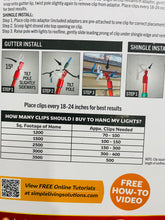 Load image into Gallery viewer, Ladder less Light Clips