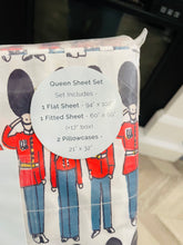 Load image into Gallery viewer, Cath Kidson London 6 PC Queen Sheet Set London Guards