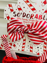 Load image into Gallery viewer, Candy Stripe Ensemble 4 PC  0-6 Months