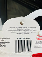 Load image into Gallery viewer, Candy Stripe Ensemble 4 PC  0-6 Months