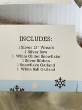 Load image into Gallery viewer, Build Your Own Wreath Kit Silver