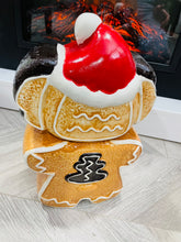 Load image into Gallery viewer, Christmas Puppy Cookie Jar