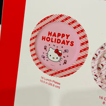 Load image into Gallery viewer, Hello Kitty Paper Tableware Party Set Red