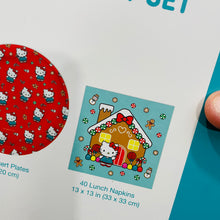 Load image into Gallery viewer, Hello Kitty Paper Tableware Party Set Turquoise