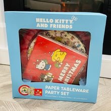 Load image into Gallery viewer, Hello Kitty Paper Tableware Party Set Blue
