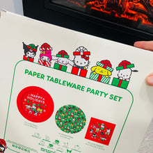 Load image into Gallery viewer, Hello Kitty Paper Tableware Party Set White