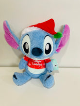 Load image into Gallery viewer, Disney Baby Christmas Stitch With Santa Hat Crinkle Plush