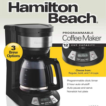 Load image into Gallery viewer, Hamilton Beach Programmable 12 Cup Coffee Maker