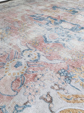 Load image into Gallery viewer, 7&#39;7&quot; x 9&#39;6&quot; Quinn Oriental Flatweave Machine Washable Polyester Performance Rug