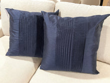 Load image into Gallery viewer, Pleated Square Throw Pillow Set Of 2