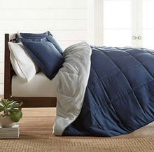 Load image into Gallery viewer, Premium Reversible Bamboo Comforters by All That Jazz, QUEEN 3 PC