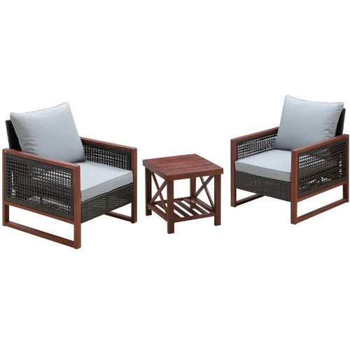 3-Piece Patioflare Colton Patio Chat Set