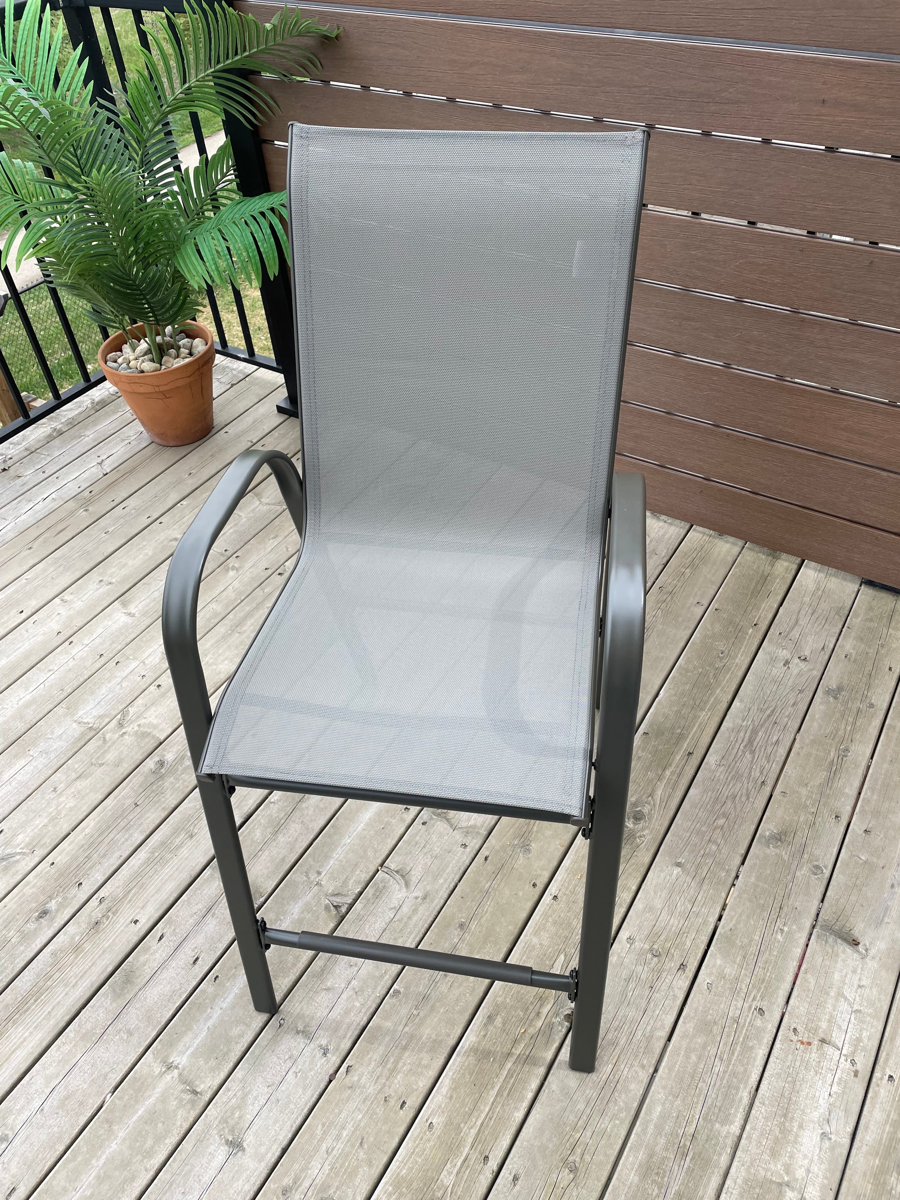 2 pk Patio Counter Height Stools Outdoor Furniture - Room Essentials™