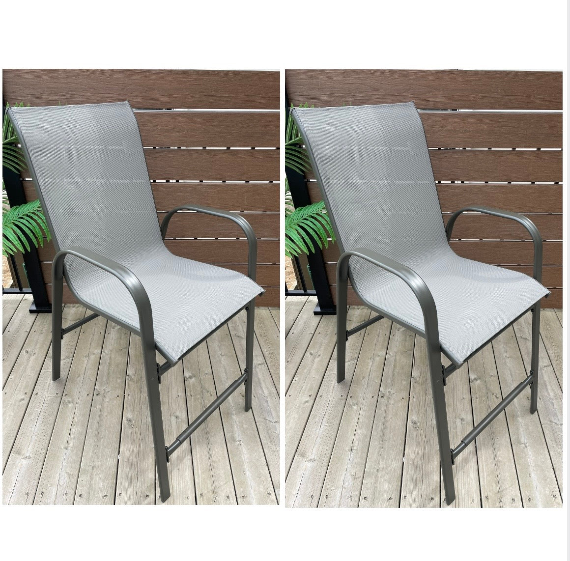 2 pk Patio Counter Height Stools Outdoor Furniture - Room Essentials™