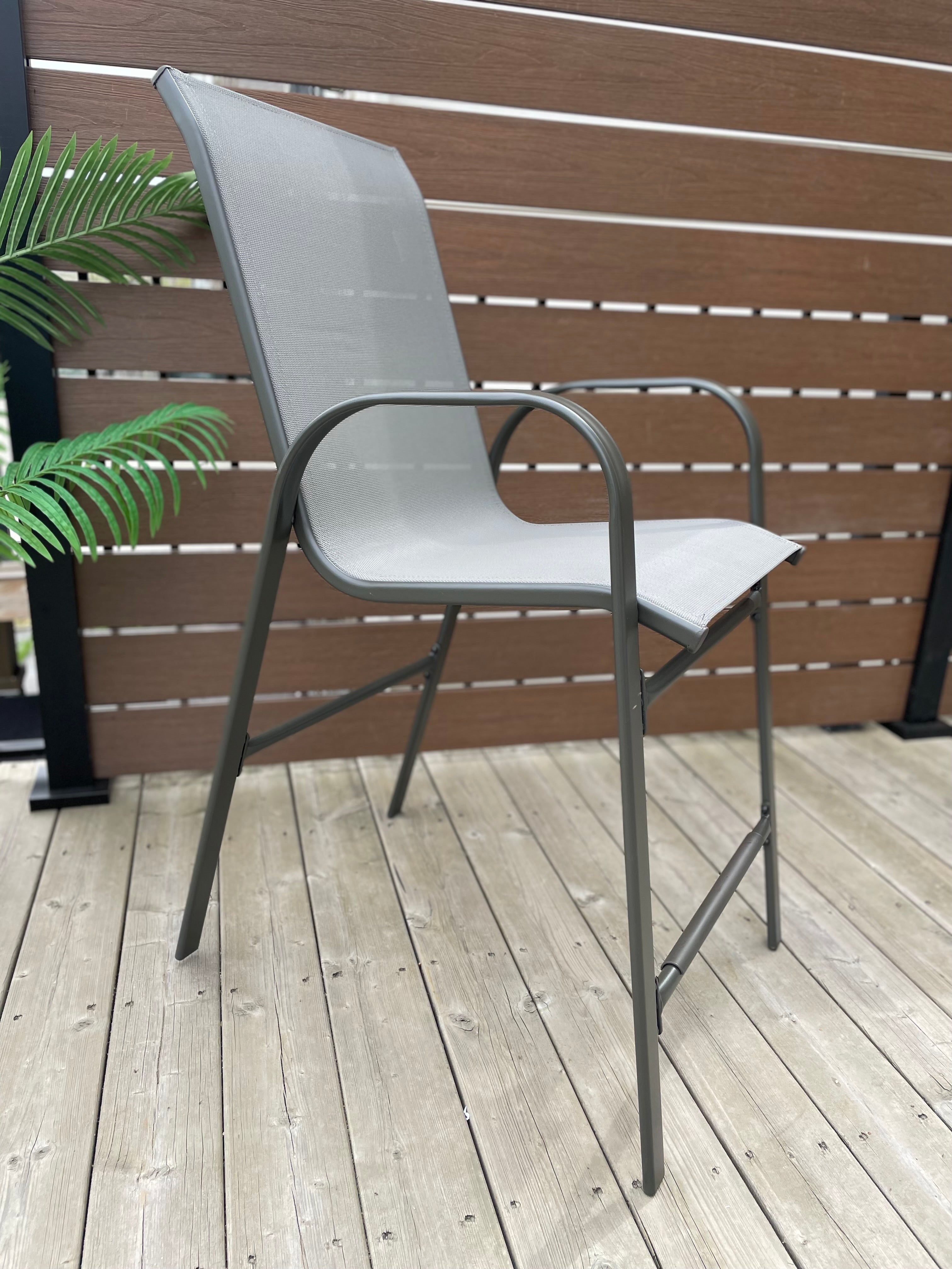 2 pk Patio Counter Height Stools Outdoor Furniture - Room Essentials™