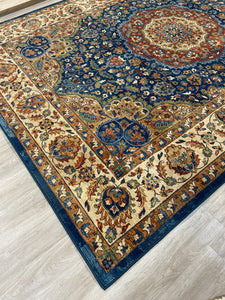 7'10" x 10'10" Rancell Oriental Machine Made Area Rug