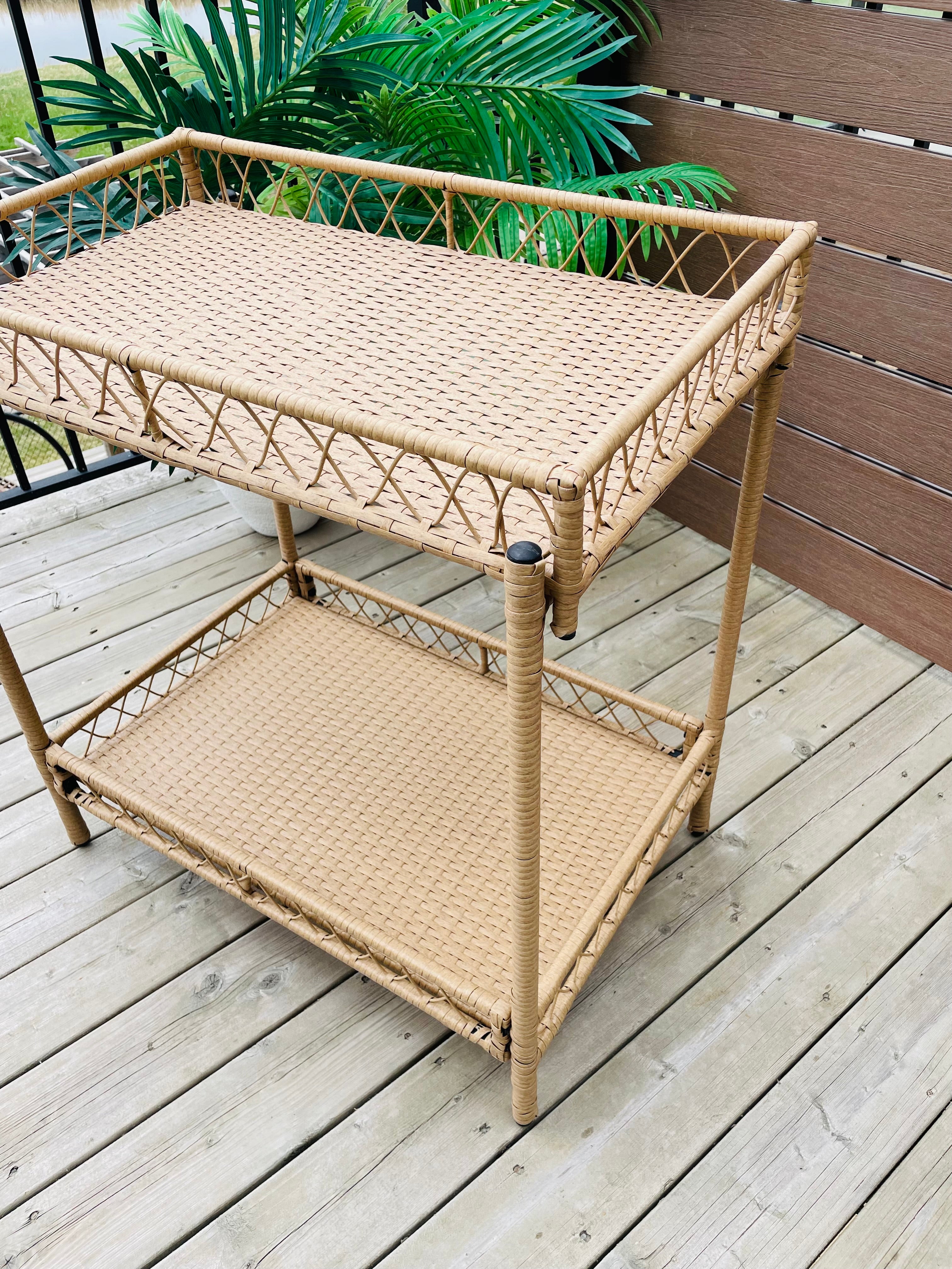 Threshold™ Outdoor/Indoor Bar Cart Server - Natural